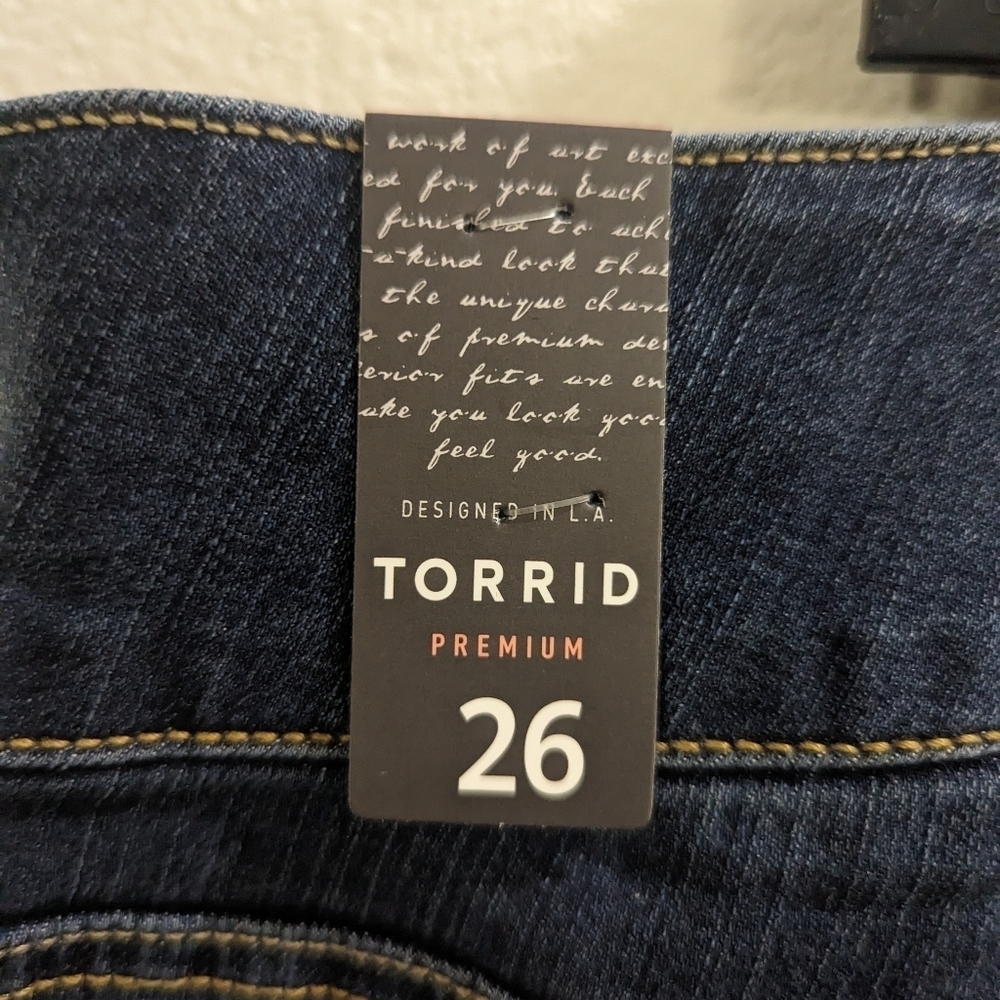 Torrid Premium Stretch Cropped Jeggings - Picture 8 of 10